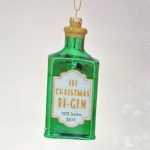 Gin bottle - hanging decoration